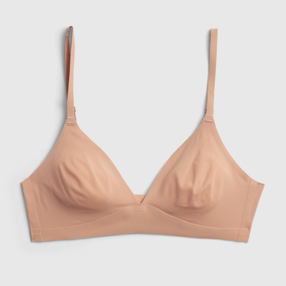 GAP - No Show Bralette - NWT - Size XS - Color Brush Beige